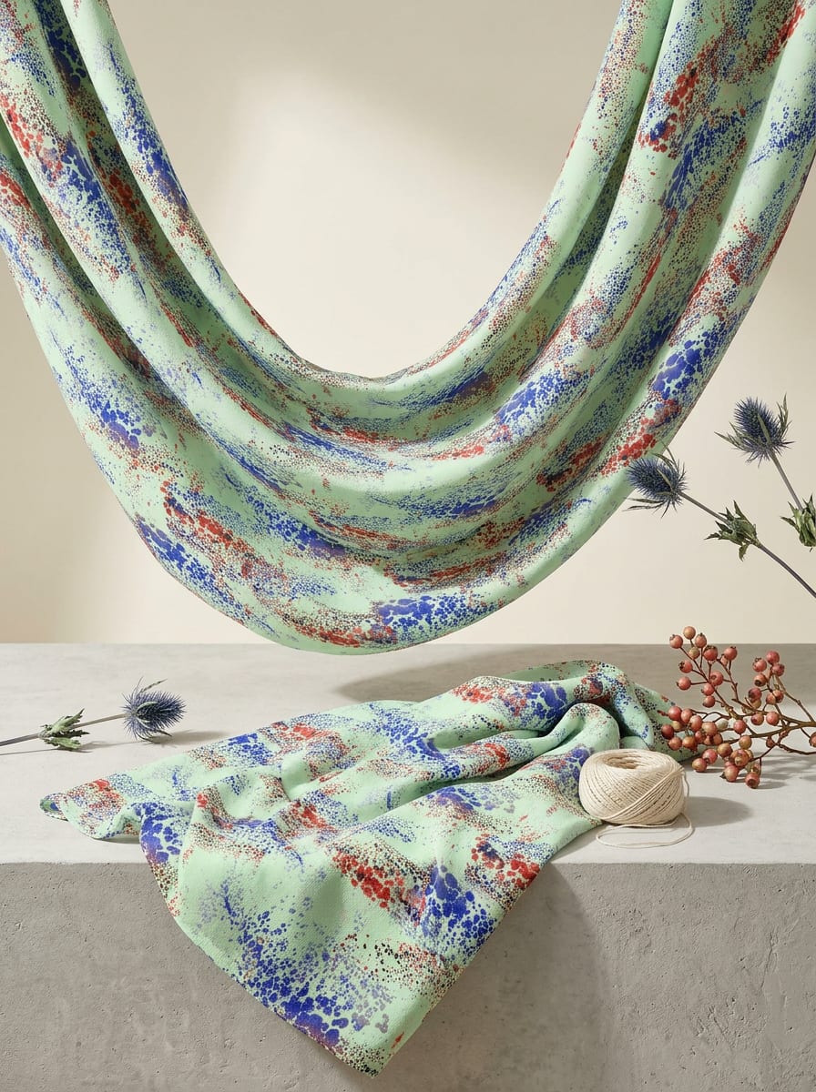 Where Modern Art Meets Woven Cloth