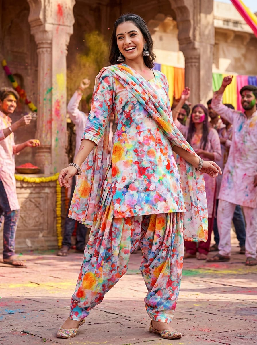 A Joyful Explosion of Spontaneous Colour