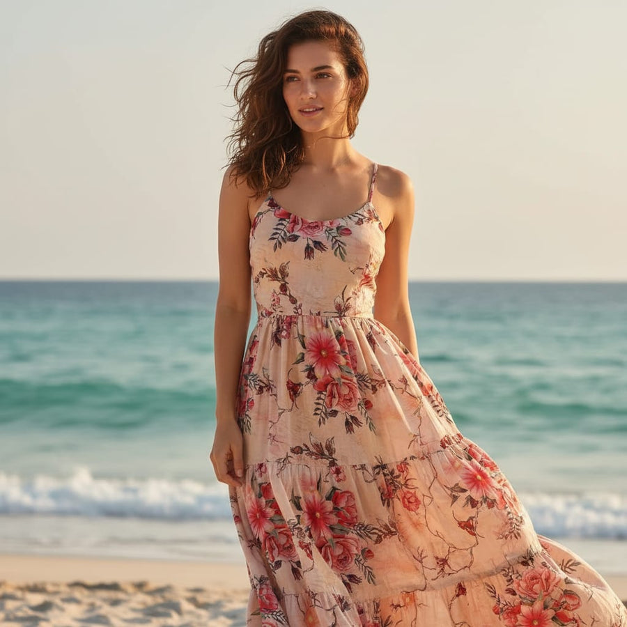 Multicolor Floral Digitally Printed Fabrics - Pure Cotton
