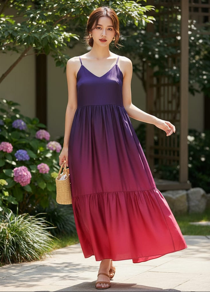 Morden Lifestyle Gradients Digital Printed Fabric - Japan Satin