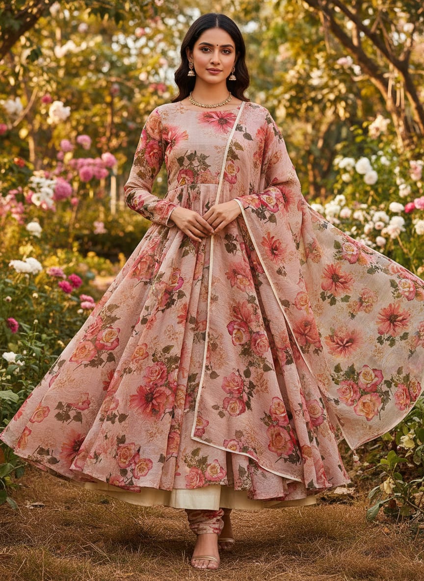 A Print That Blooms with Vintage Romance