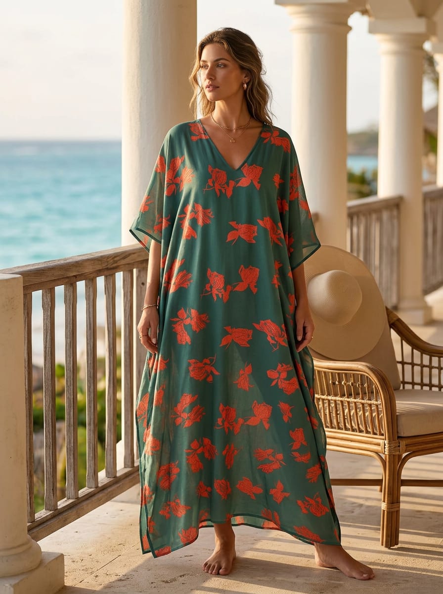 Where Bold Blooms Meet a Calm Canvas