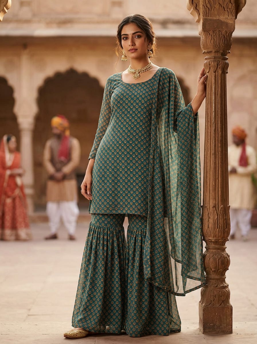 A Timeless Motif, Reimagined in Teal