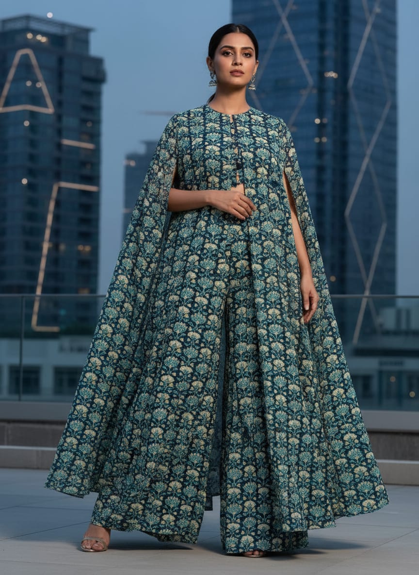 Fairstar Liberty Pure Georgette Printed Fabric Material