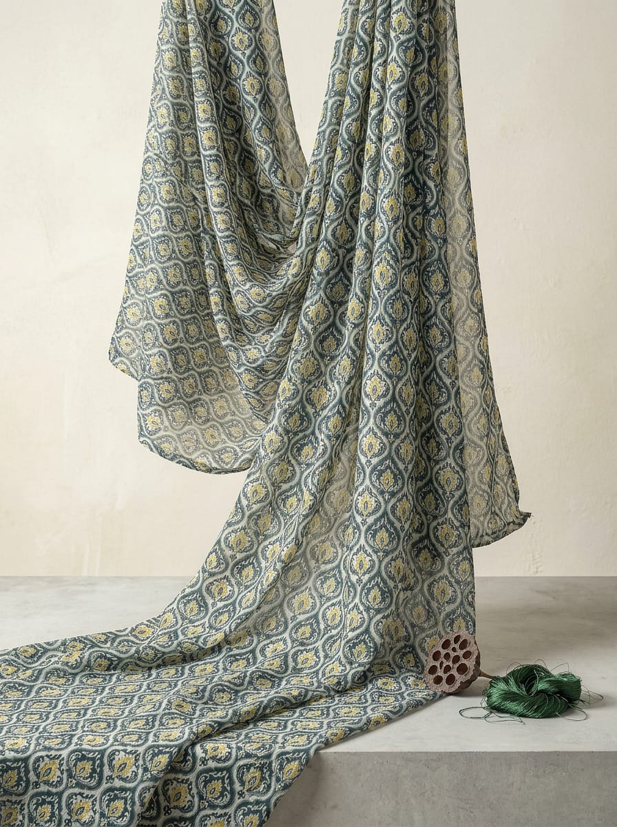Where Classic Damask Meets Modern Craft
