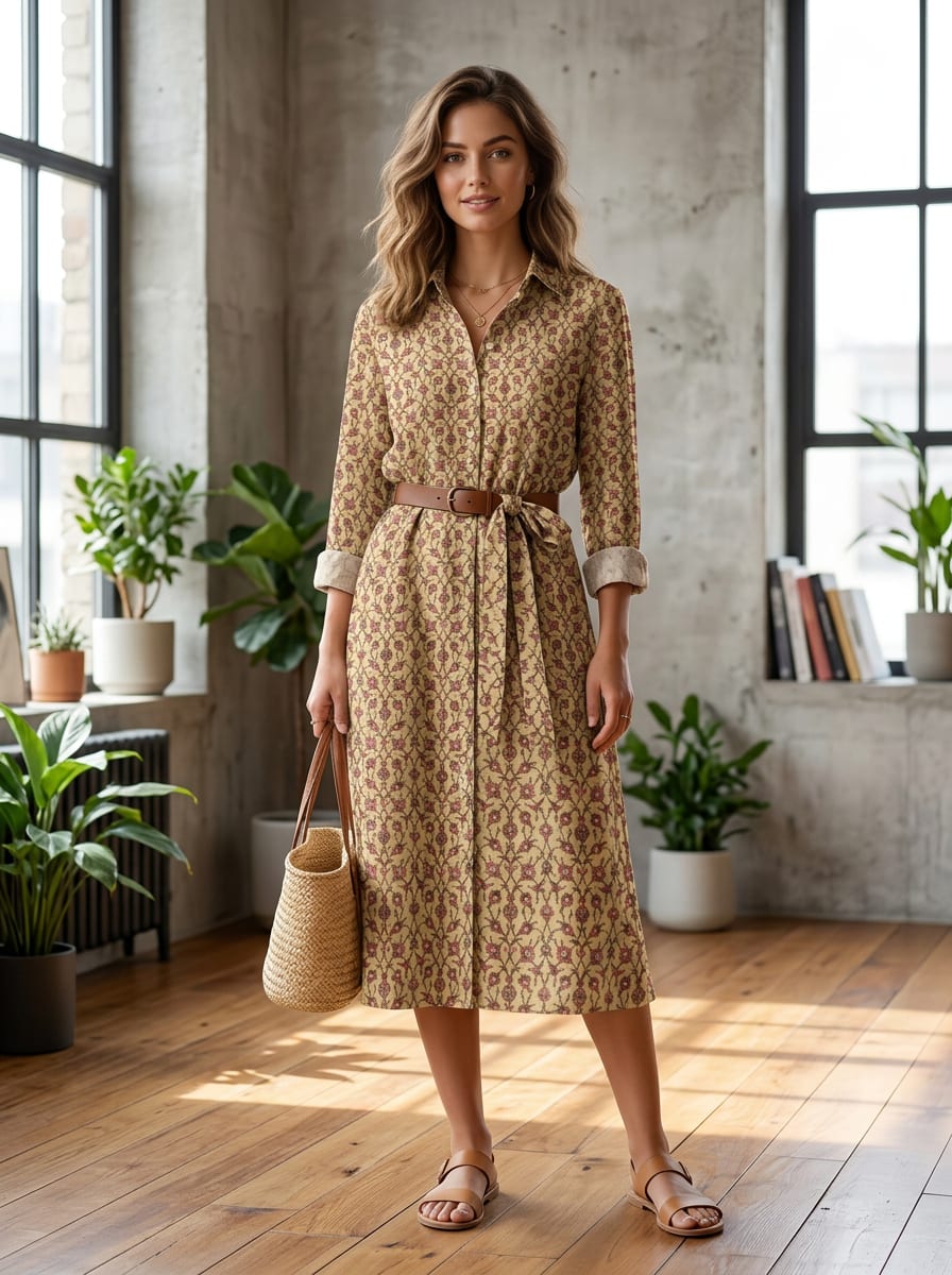A Timeless Weave of Floral Artistry