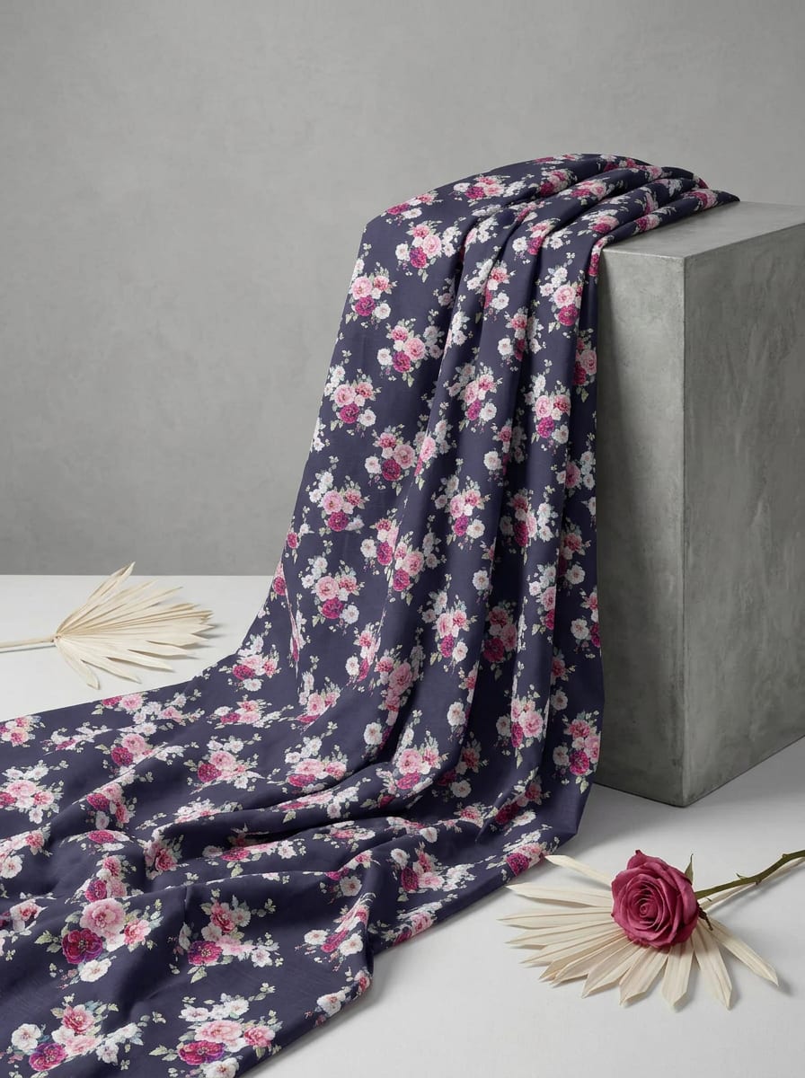 A Print that Blooms with Vintage Charm
