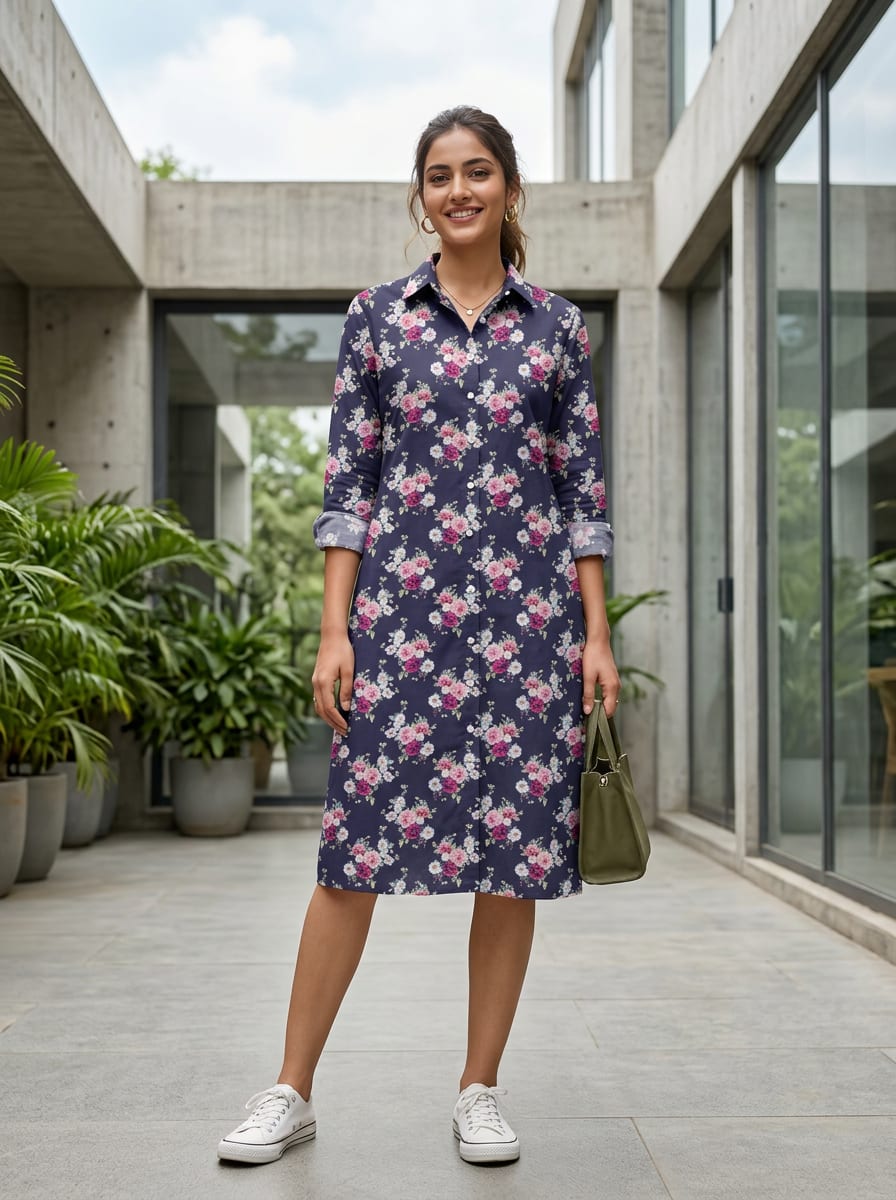 A Print that Blooms with Vintage Charm