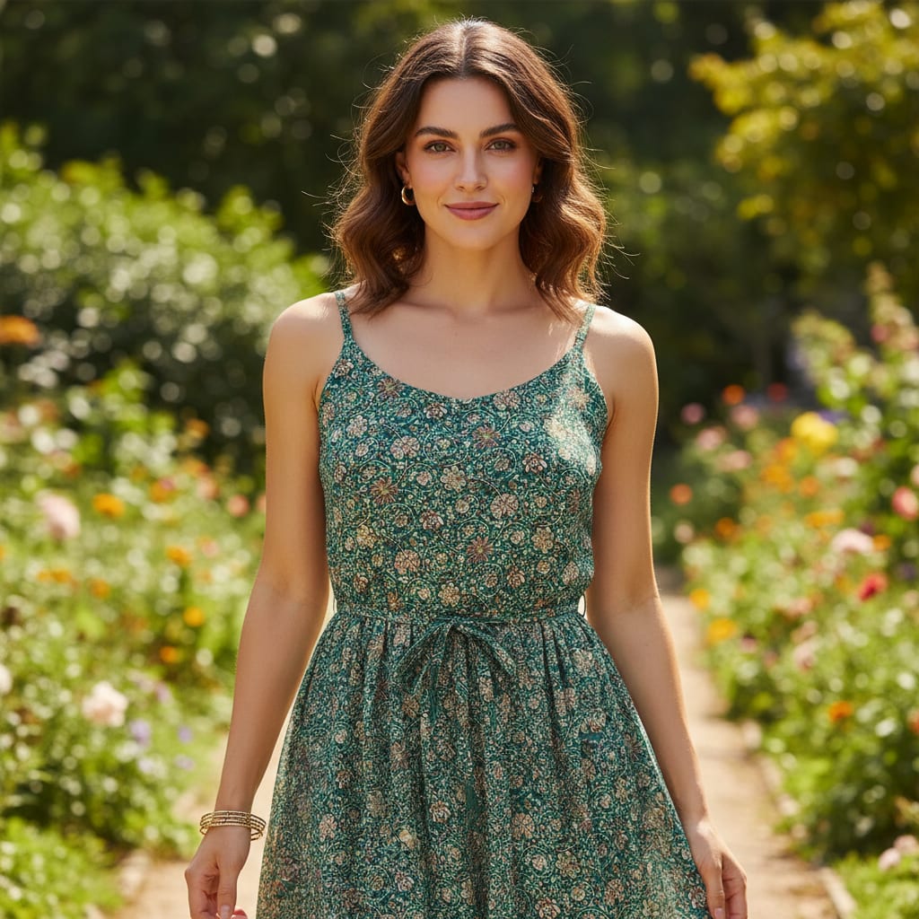 Multicolor Art Nouveau Pure Georgette Printed Fabric Material