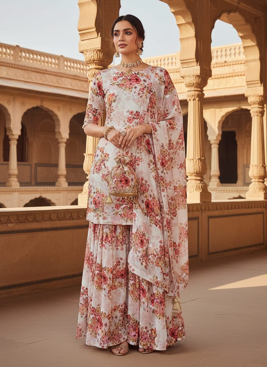 A Print That Blooms with Softness