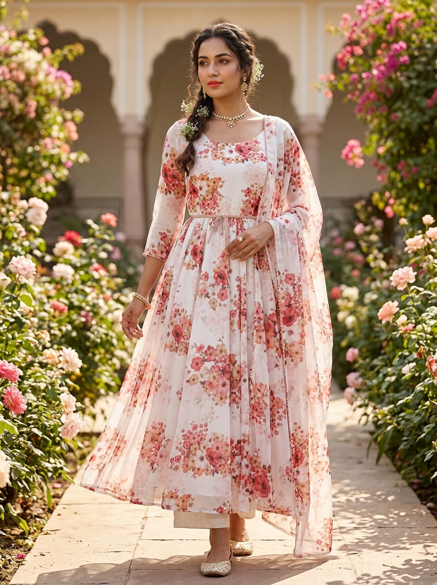 A Print That Blooms with Softness