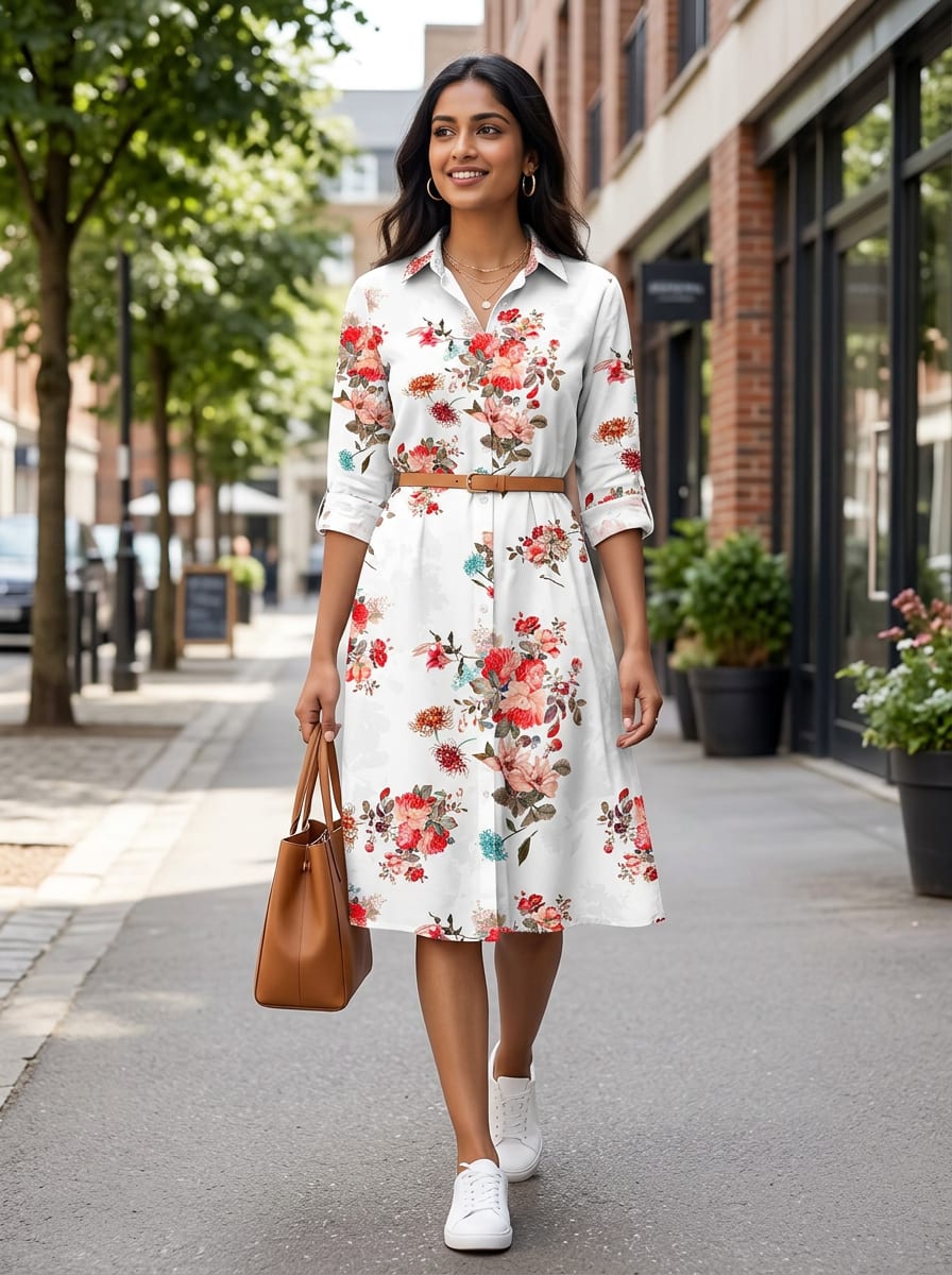A Floral Print with a Painter's Touch