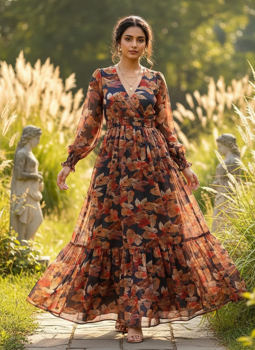 A Print that Captures Autumn's Grace