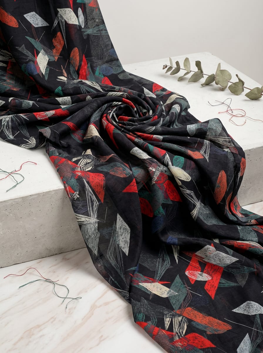 A Print with Spontaneous, Artistic Energy