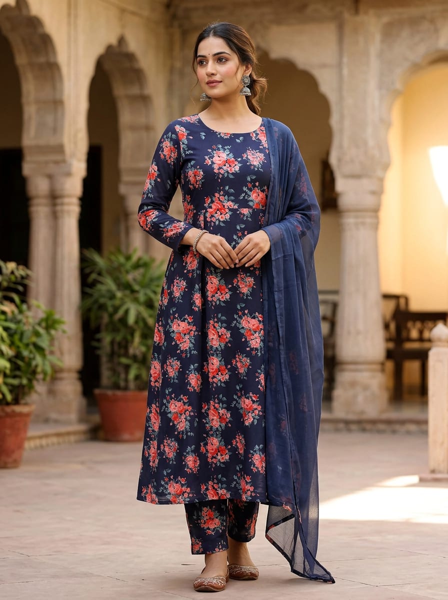 A Floral Print Steeped in Romance