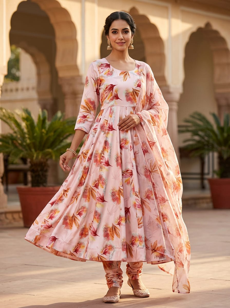 Where Watercolor Meets Woven Satin