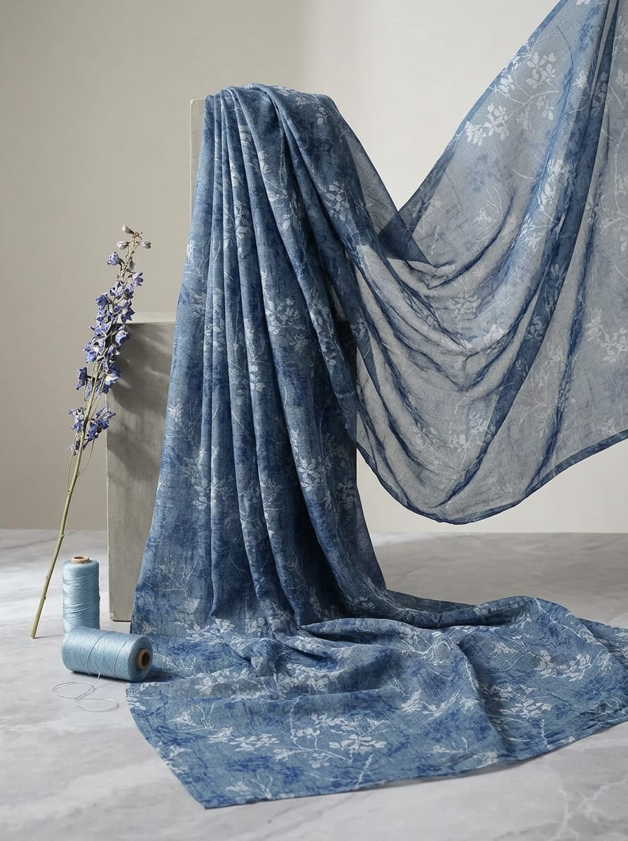 A Serene Blue for Quiet Moments