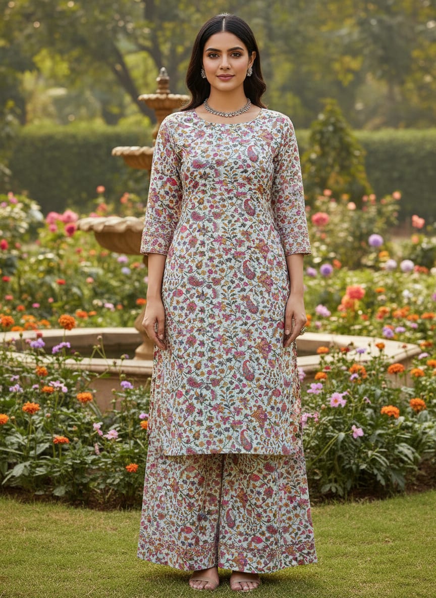 A Tapestry of Petals and Paisleys