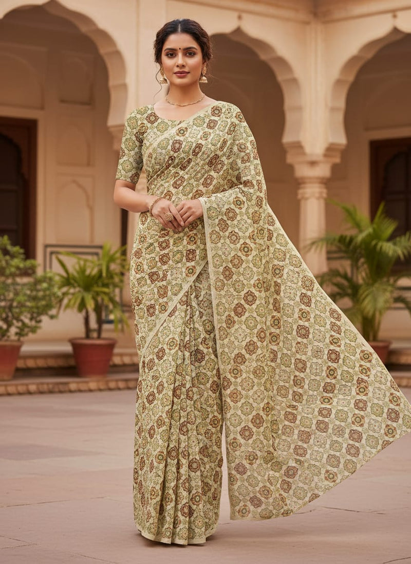 Pista Marrocan Weightless Printed Fabric