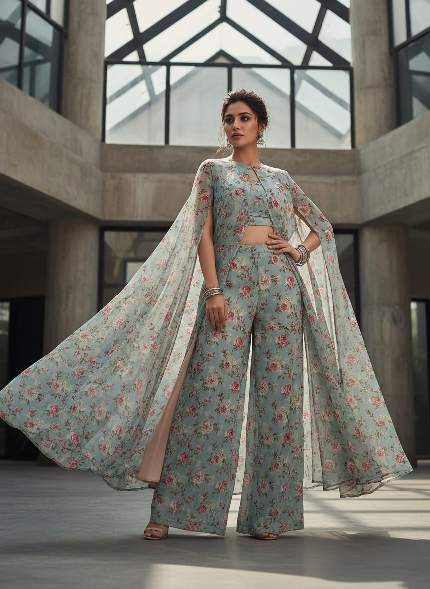 A Print That Blooms with Timeless Romance