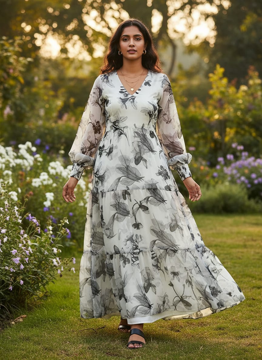A Floral Print Seen in a New Light