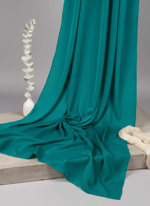Solid Dyed Natural Crepe Fabric in Rama Color - Fabric Editorial Studio Flatlay Lookbook - PLNC-0-FVS2022583-110
