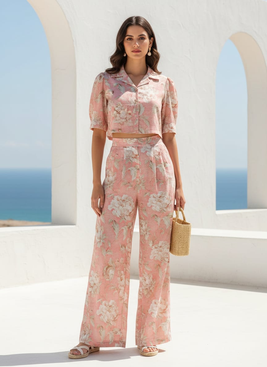 A Print That Whispers of Vintage Gardens