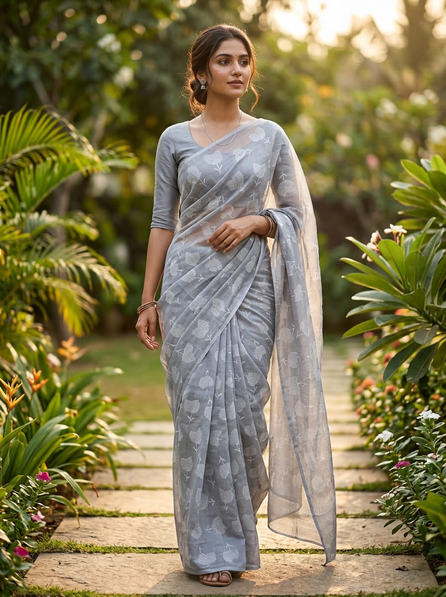 A Whisper of Print on Woven Air