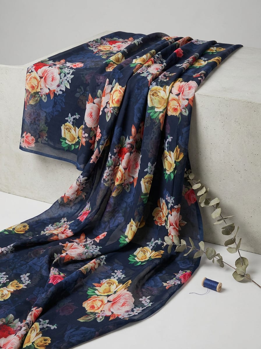 A Floral Print for Midnight Gardens