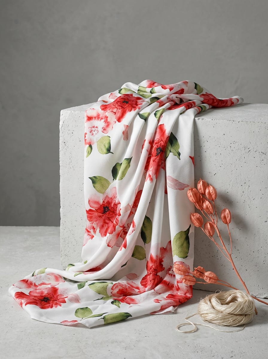 Where Watercolour Meets Woven Cloth