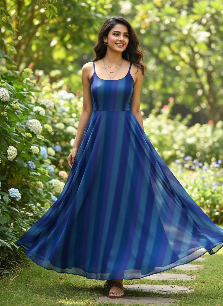 Where Cool Blues Meet Rich Purples