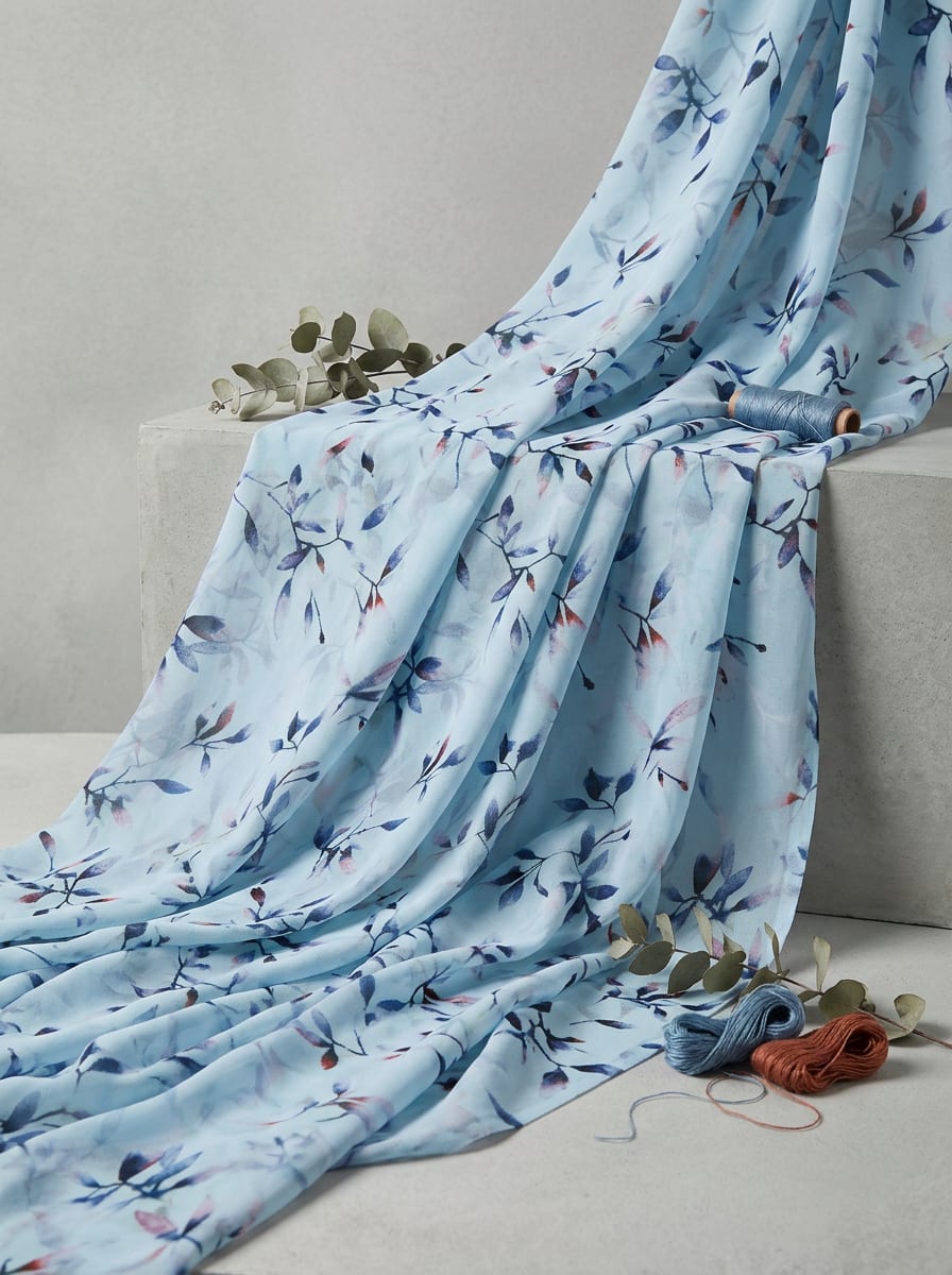 Where Watercolor Meets Woven Cloth