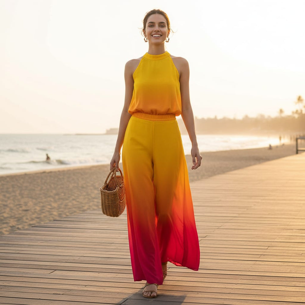 A Design Painted with Sunset Hues