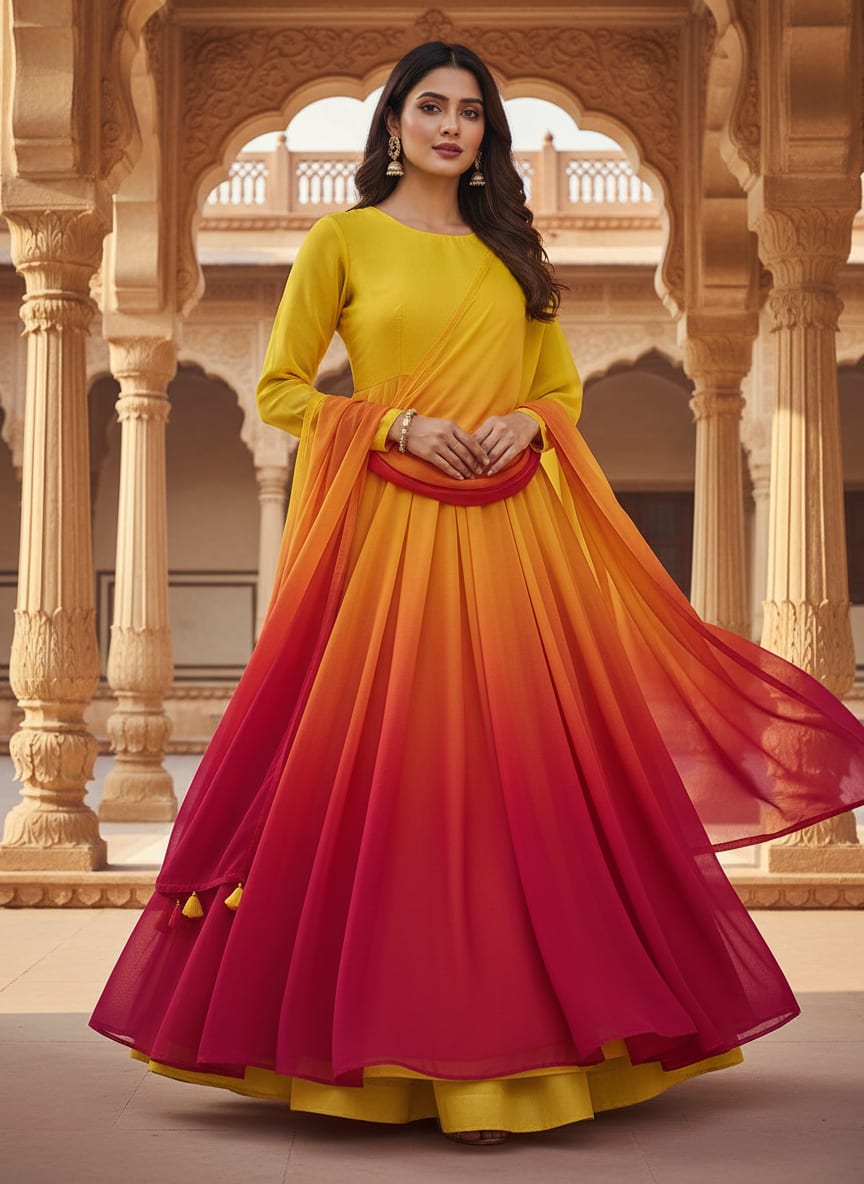 A Design Painted with Sunset Hues