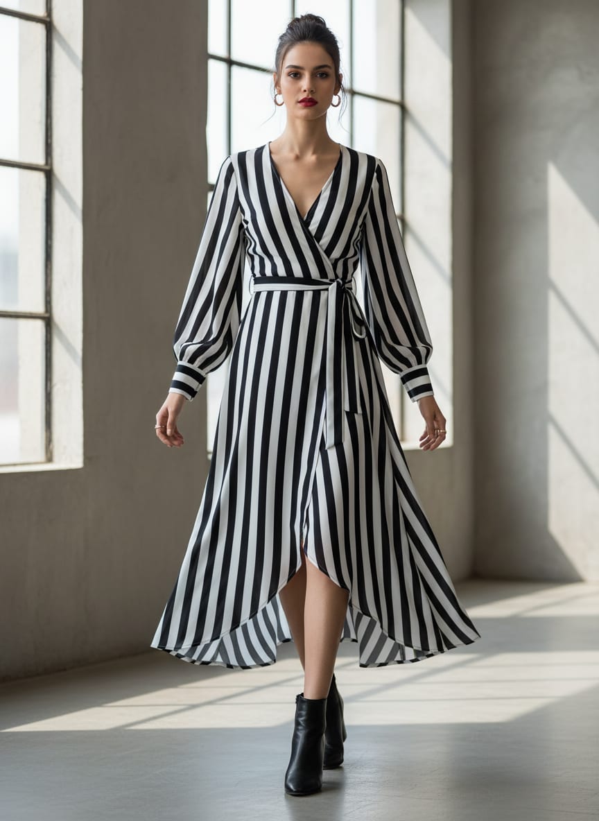 A Classic Stripe, Redrawn with Rhythm