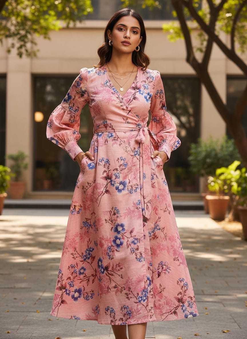 A Print That Blooms with Grace