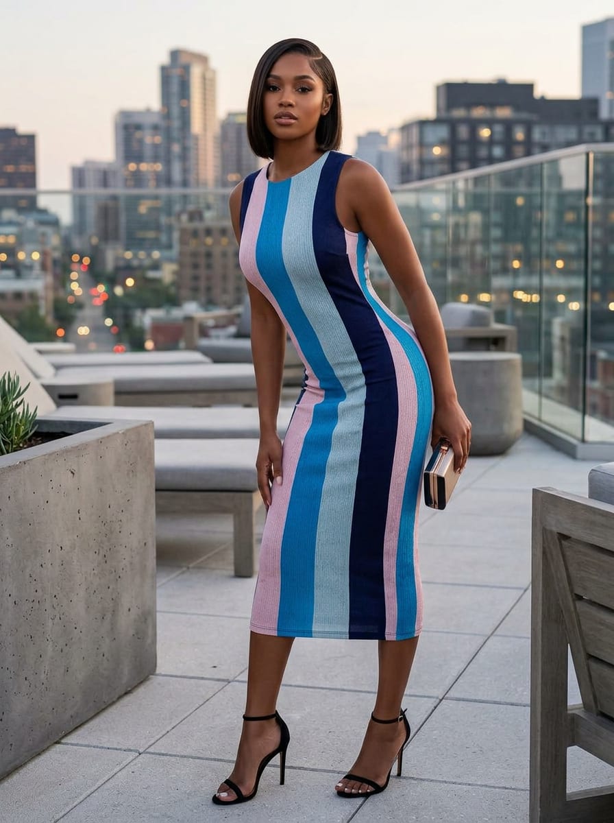A Modern Rhythm of Color and Line