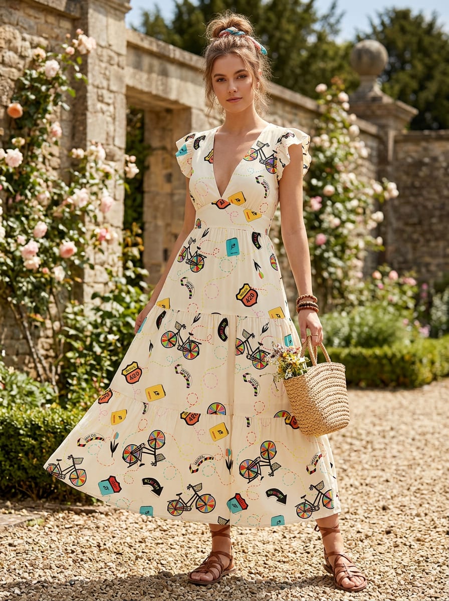 A Playful Print for the Open Road