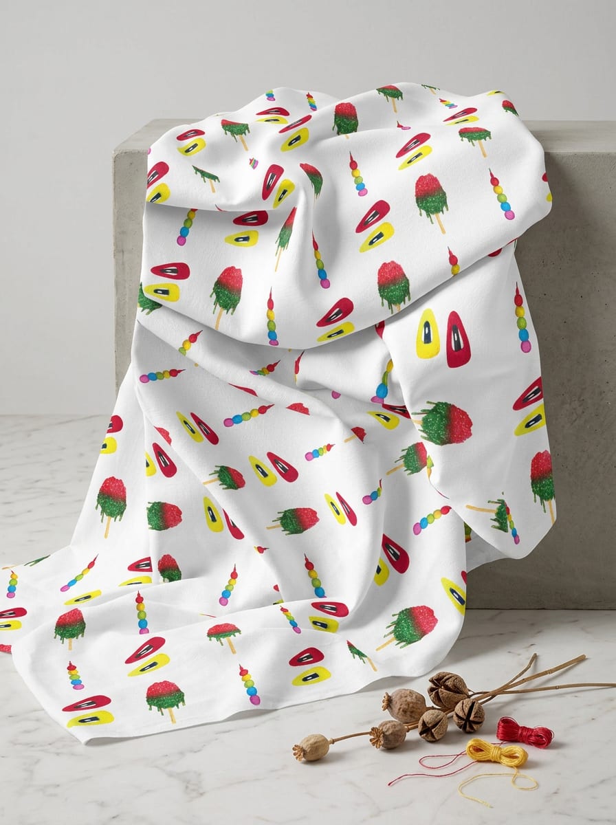 A Print That Pops with Playful Nostalgia