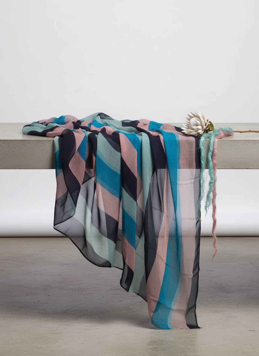 A Palette Painted in Waves