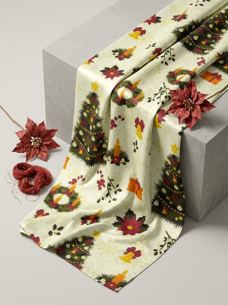 A Fabric Woven with Holiday Cheer
