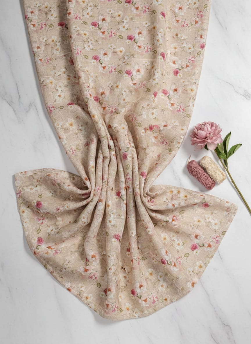 Where Garden Florals Meet Gentle Geometry