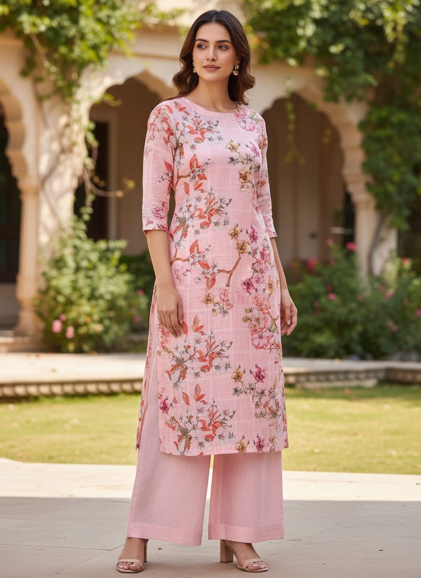 Where Garden Florals Meet Classic Checks