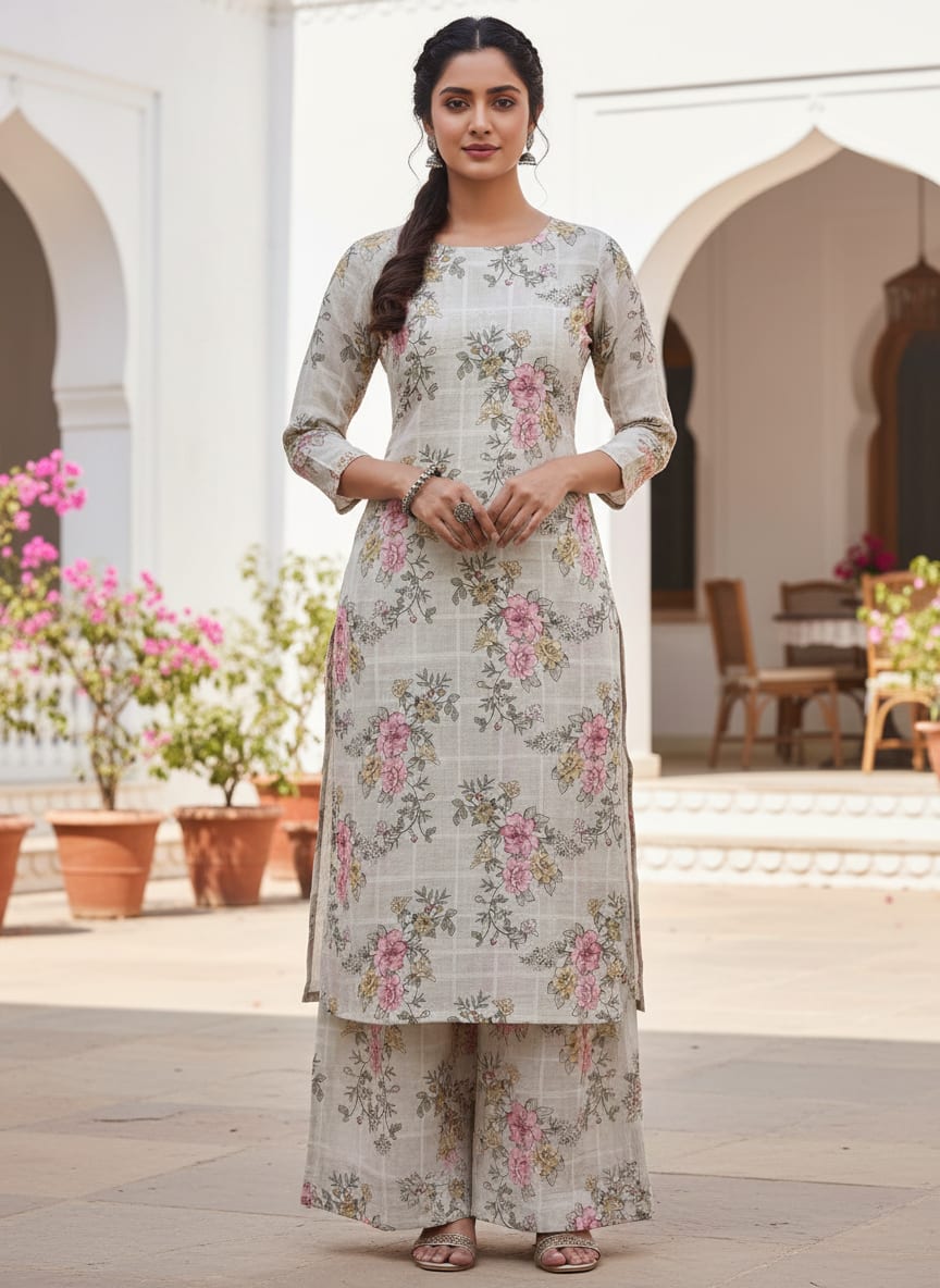 Where English Garden Meets Classic Check