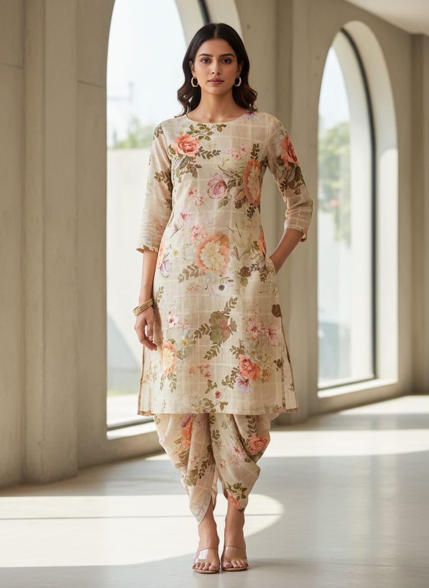 Where Classic Florals Meet Modern Geometry