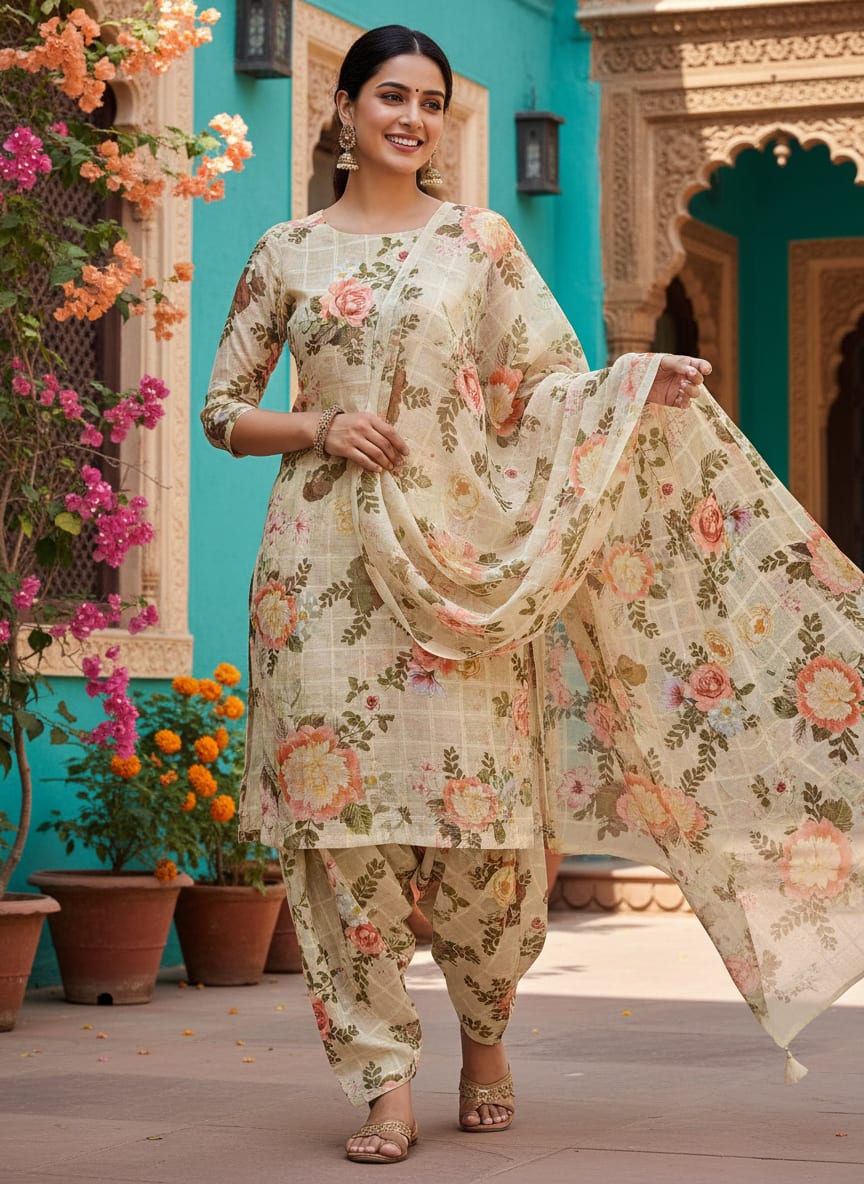 Where Classic Florals Meet Modern Geometry