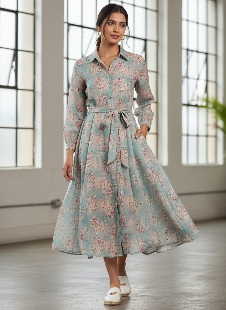 Where Garden Florals Meet Classic Checks