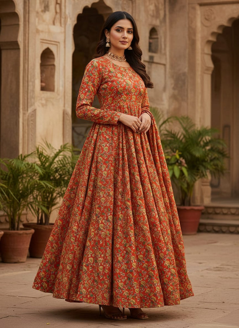 Gorgeous Sanganer Tussar Silk Fabric Material