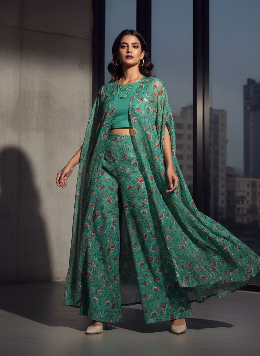 A Print That Echoes Heritage Craft