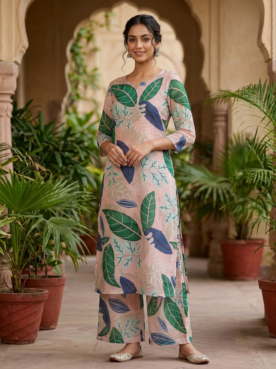 A Print that Whispers of the Tropics
